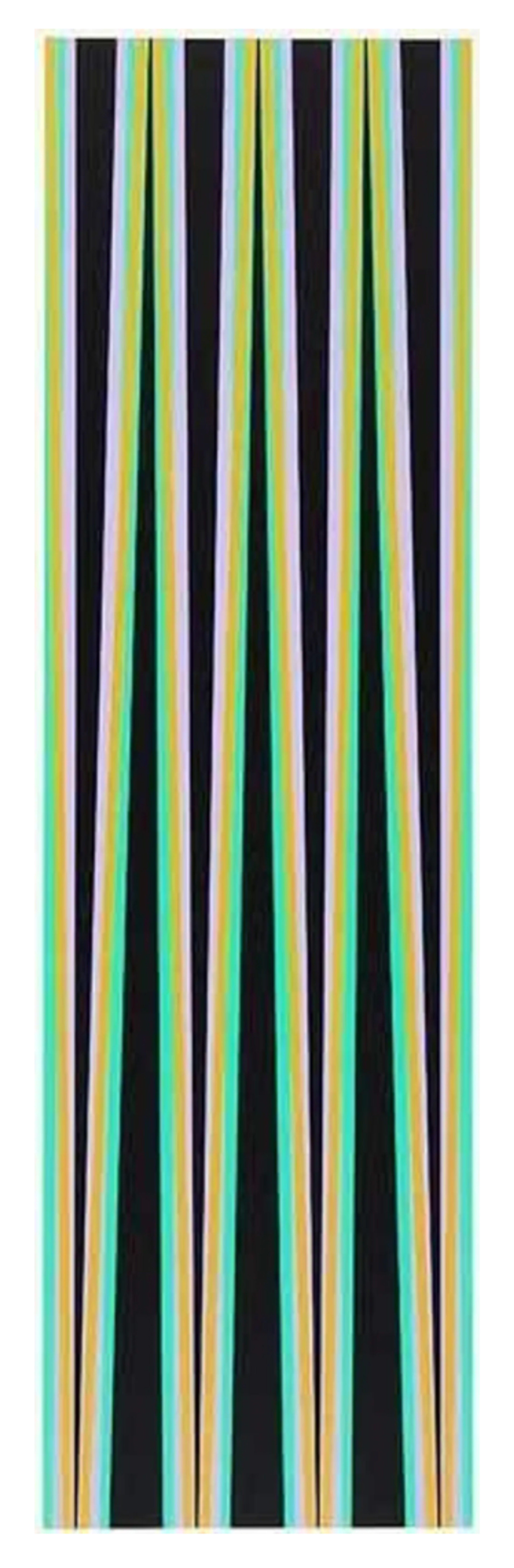 Elongated Triangles 6 by Bridget Riley