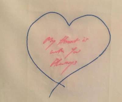 My Heart Is With You Always - Signed Print by Tracey Emin 2015 - MyArtBroker