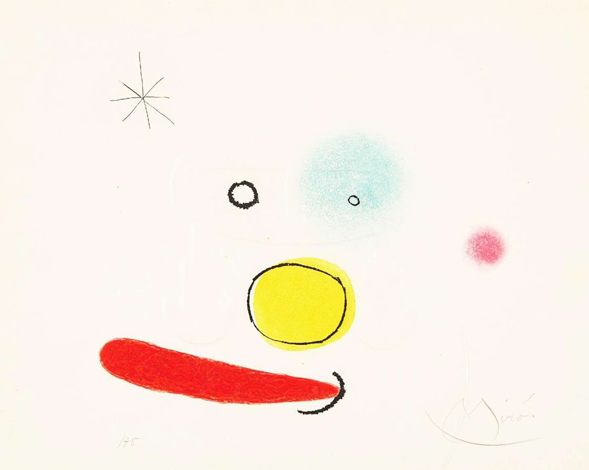 Le Bijou - Signed Print by Joan Miró 1966 - MyArtBroker