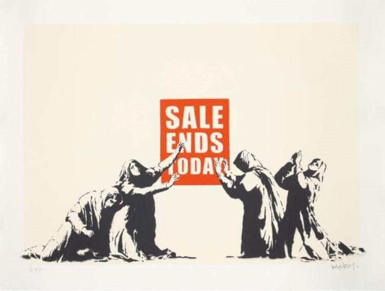 Sale Ends by Banksy Meaning, Analysis & Auction Results | MyArtBroker