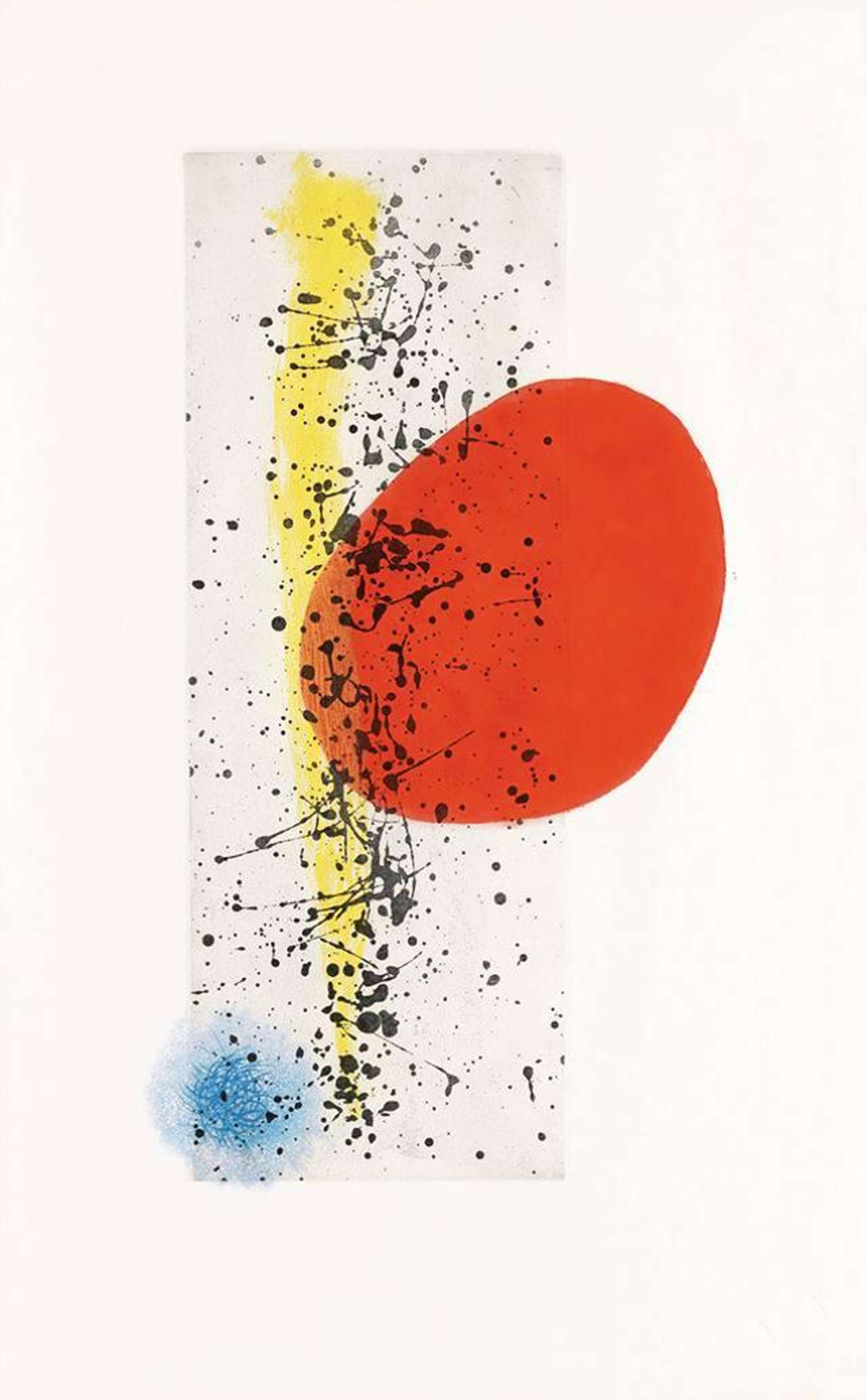 Joan Miró: Soleil Et Vent - Signed Print