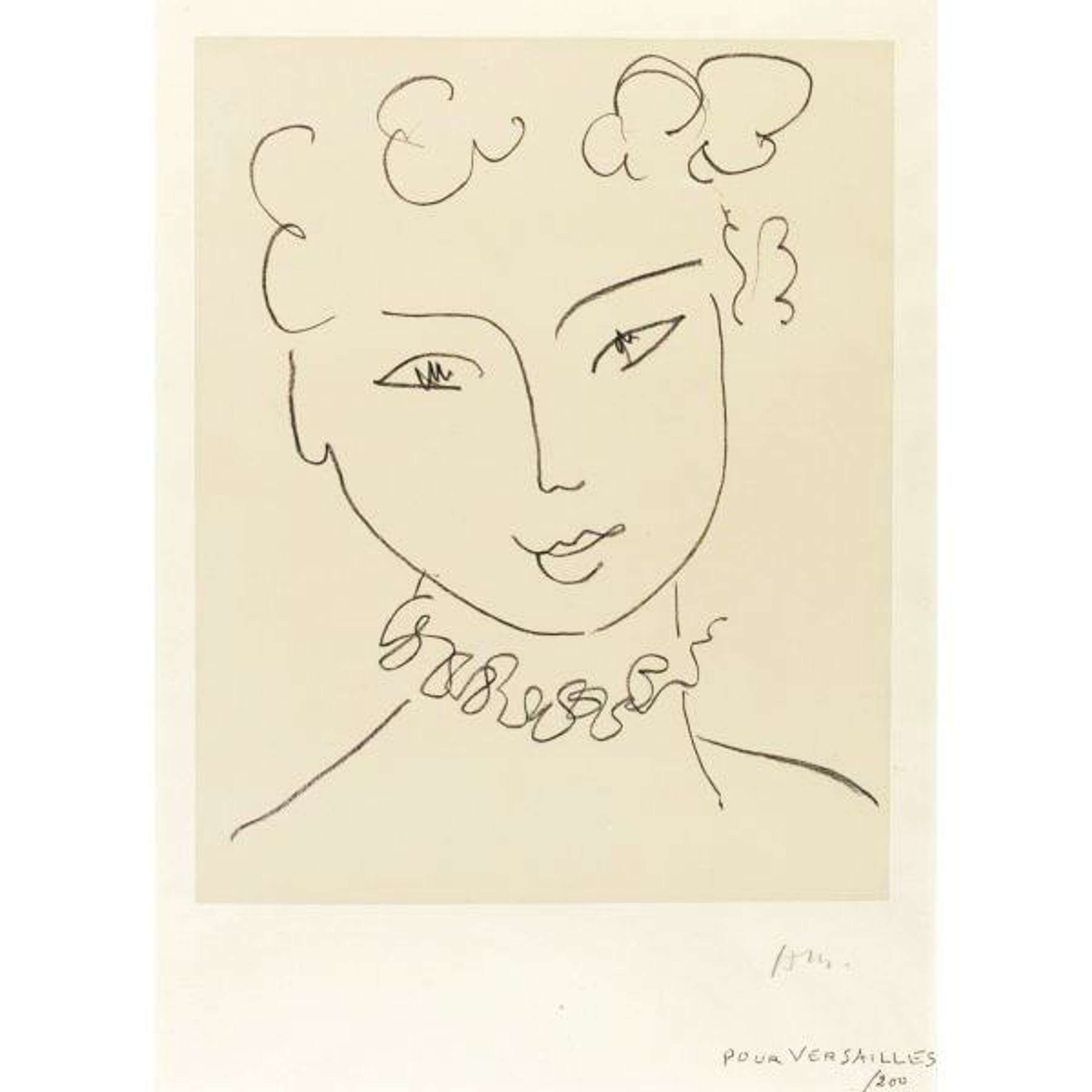 La Pompadour - undefined by Henri Matisse 1951 - MyArtBroker