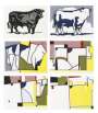 Roy Lichtenstein: Bull (complete set) - Signed Print