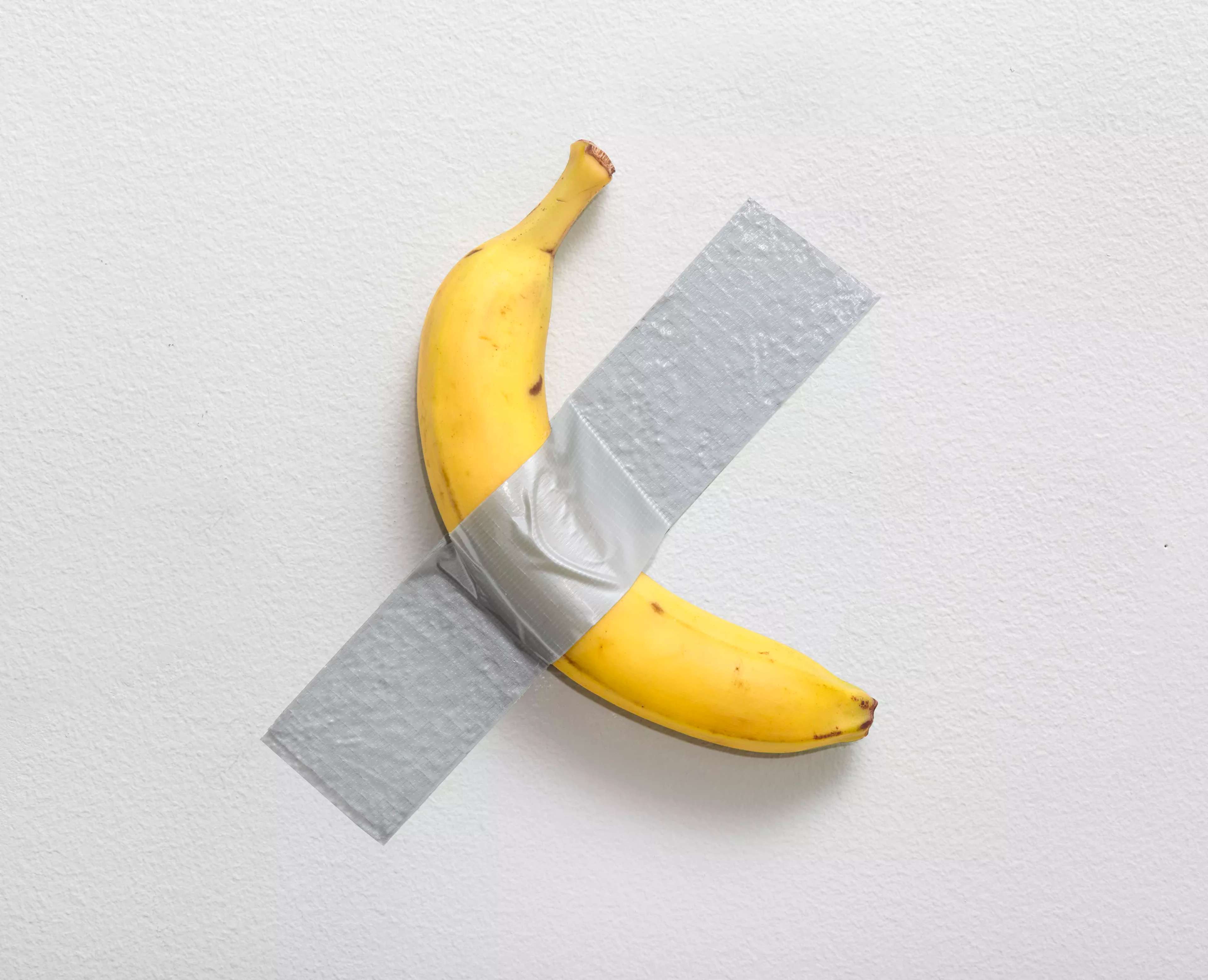 Has the Art Market Gone Bananas? Maurizio Cattelan’s Viral Banana Artwork Comedian Set to Make $1million at Sotheby’s