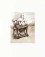 Henry Moore: Girl Seated At Desk IV - Signed Print