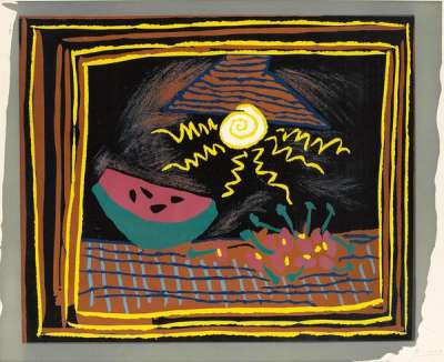 Nature Morte À La Pastèque - Signed Print by Pablo Picasso 1962 - MyArtBroker