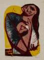 Josef Zenk: Mother & Child - Signed Print