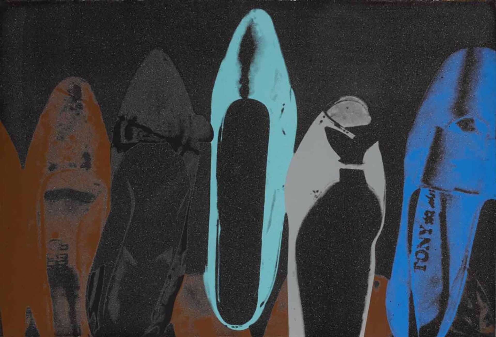 Diamond Dust Shoes (F. & S. II. 257) by Andy Warhol