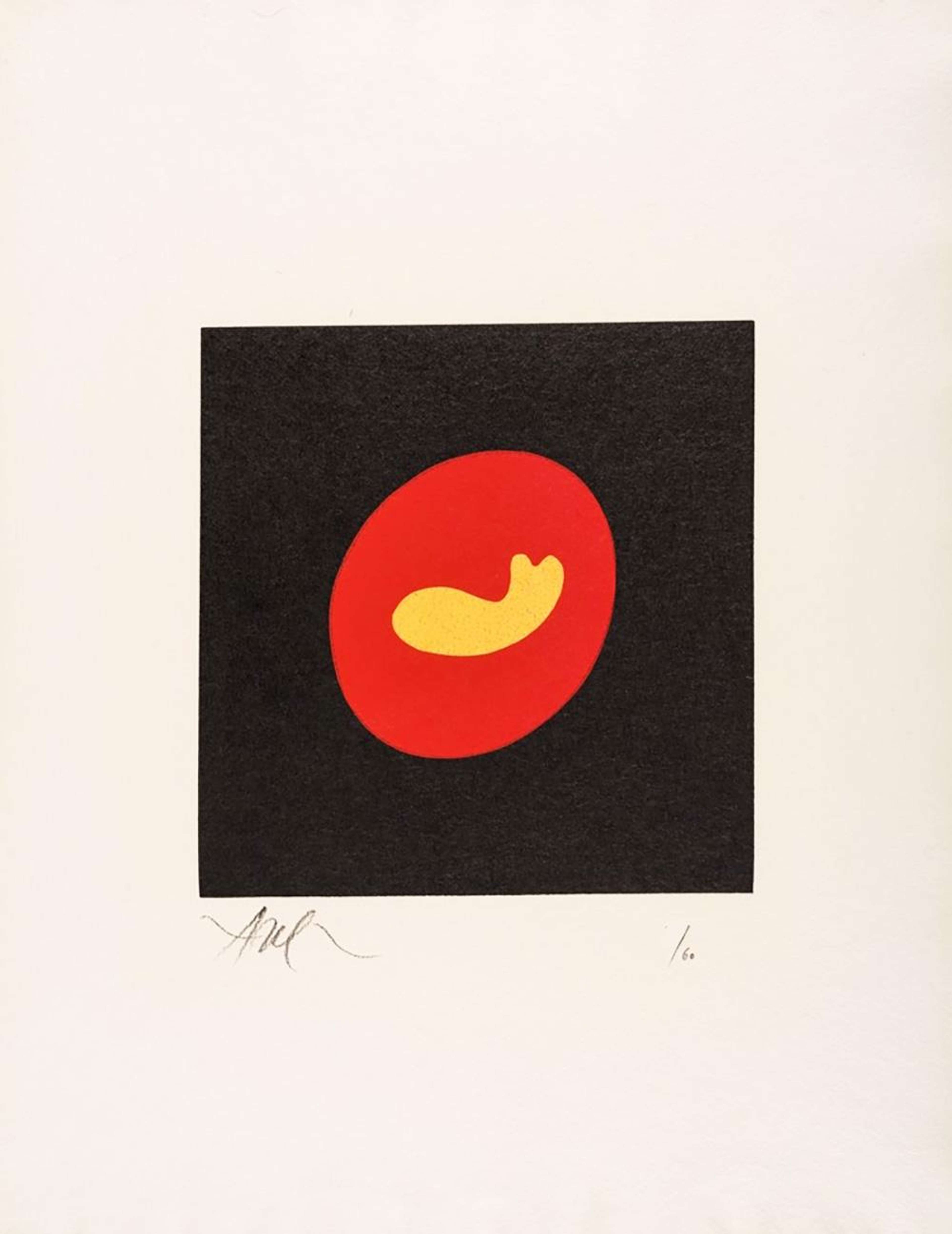 Le Soleil Recerclé 2 - Signed Print by Jean Arp 1966 - MyArtBroker