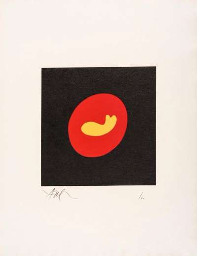 Le Soleil Recerclé 2 - Signed Print by Jean Arp 1966 - MyArtBroker