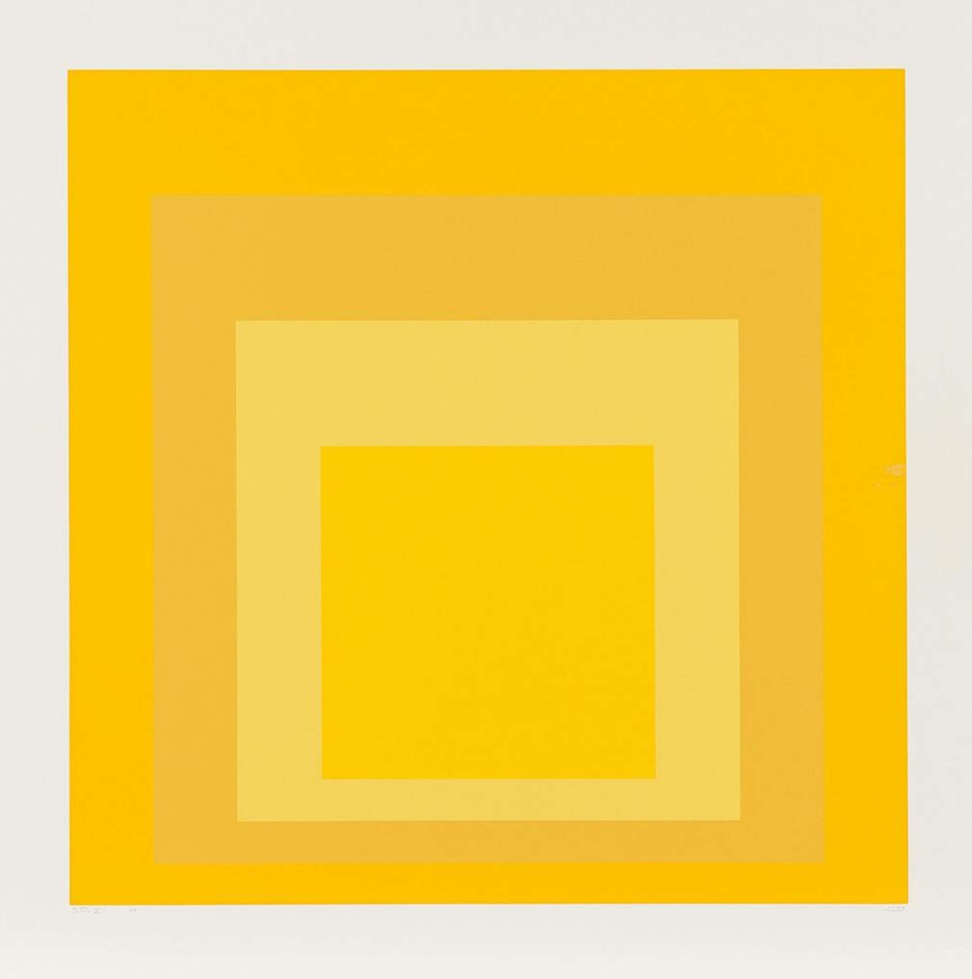 SP X - Signed Print by Josef Albers 1967 - MyArtBroker