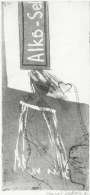 David Hockney: Alka Seltzer - Signed Print