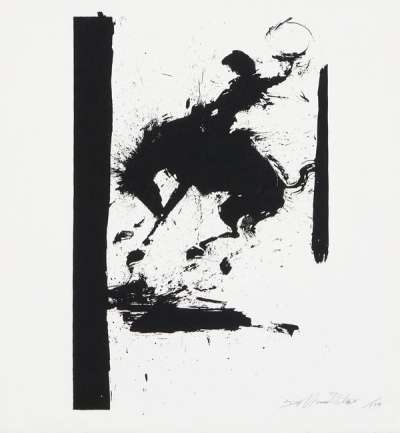 Horse And Rider - Signed Print by Richard Hambleton 2005 - MyArtBroker