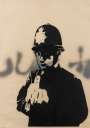 Banksy: Rude Copper (Anarchy) - Signed Mixed Media