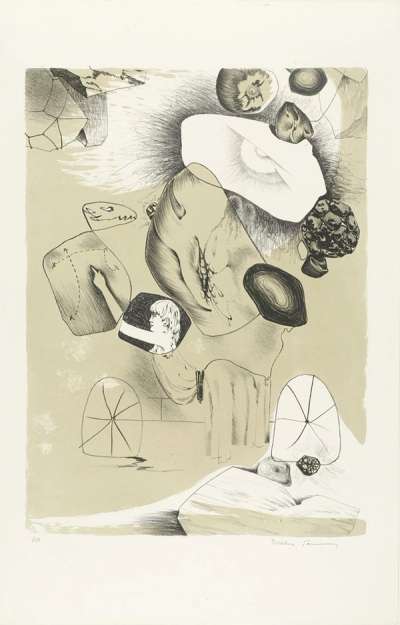 Third Peril - Signed Print by Dorothea Tanning 1950 - MyArtBroker
