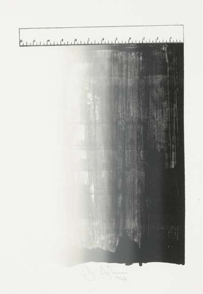 Ruler - Signed Print by Jasper Johns 1966 - MyArtBroker