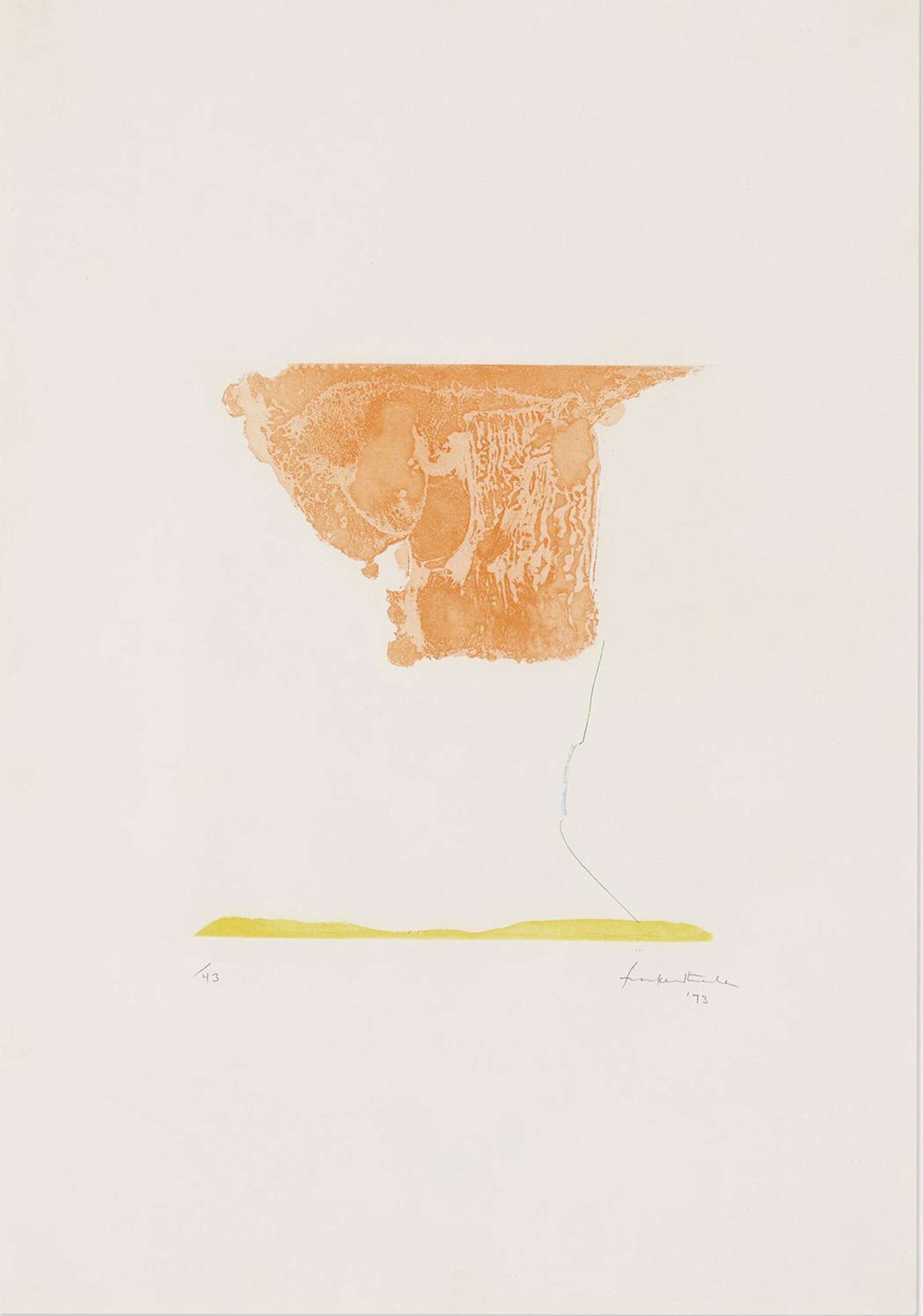 Pranzao Italiano - Signed Print by Helen Frankenthaler 1973 - MyArtBroker