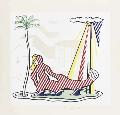 Mermaid - Signed Print by Roy Lichtenstein 1960 - MyArtBroker