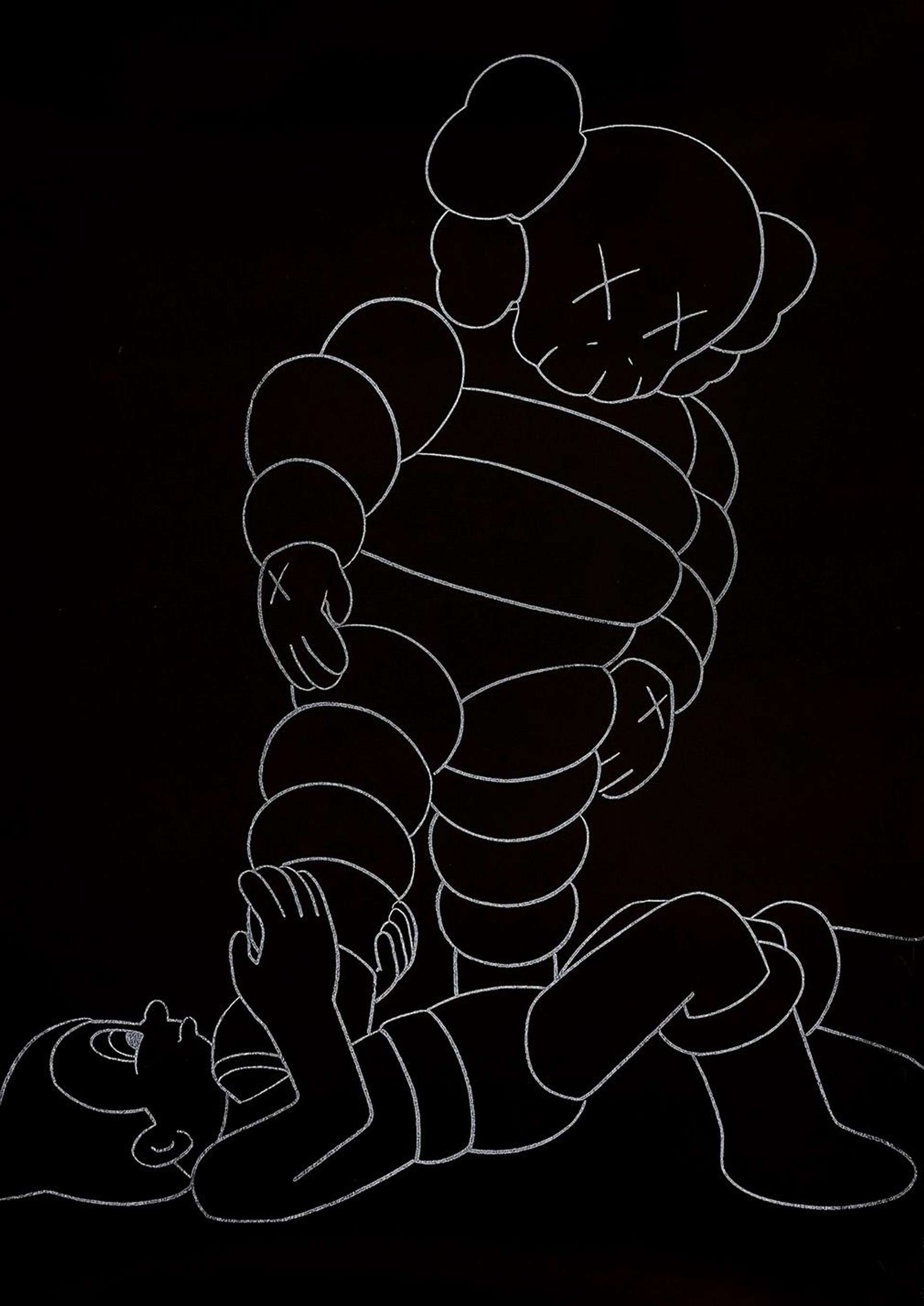 Chum VS Astro Boy by KAWS