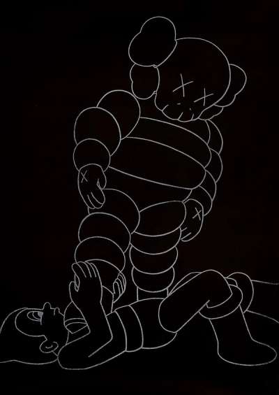 Chum Vs Astroboy - Signed Print by KAWS 2002 - MyArtBroker