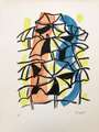 Fernand Leger: Les Parapluies - Signed Print