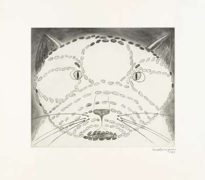 The Angry Cat - Signed Print by Louise Bourgeois 1999 - MyArtBroker