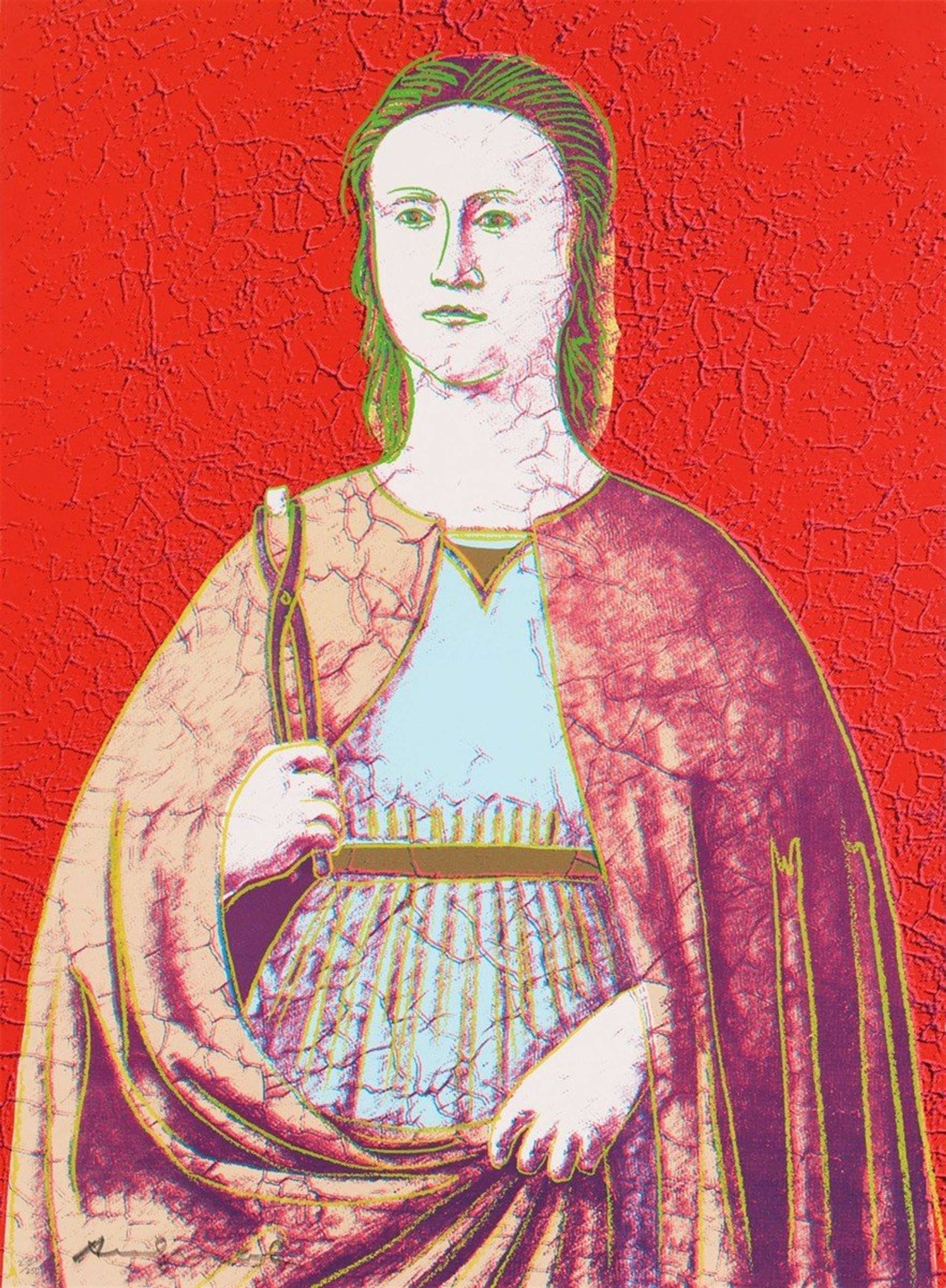 Saint Apollonia (F. & S. II.330) by Andy Warhol