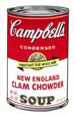 Campbell's Soup II, New England Clam Chowder (F. & S. II.57) - Signed Print