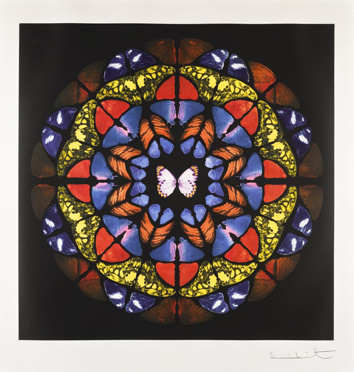 Damien Hirst's Preoccupation with Kaleidoscopes