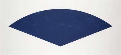 Blue Curve (State II) - Signed Print by Ellsworth Kelly 1988 - MyArtBroker