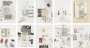 Cy Twombly: Natural History Part I - Mushrooms (complete set) - Signed Mixed Media