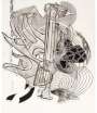 Frank Stella: The Fossil Whale (State I) - Signed Print