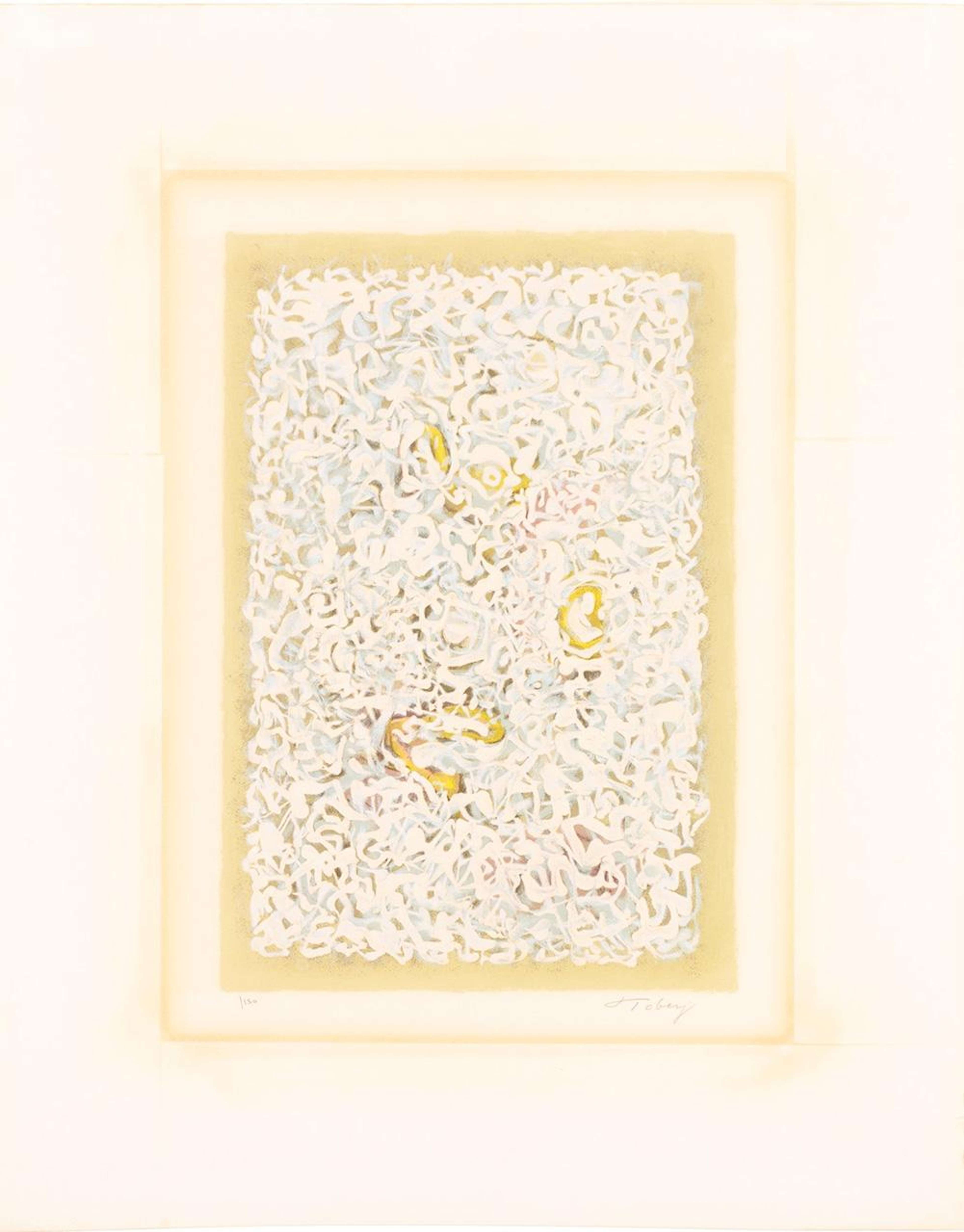 Renaissance Of A Flower - Signed Print by Mark Tobey 1975 - MyArtBroker