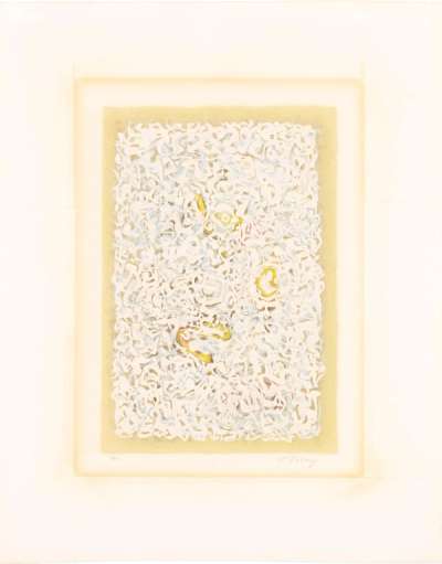 Renaissance Of A Flower - Signed Print by Mark Tobey 1975 - MyArtBroker