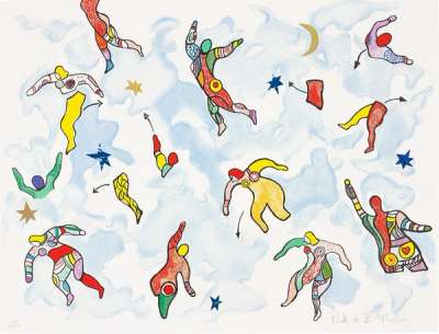Sky Dance - Signed Print by Niki de Saint Phalle 2001 - MyArtBroker