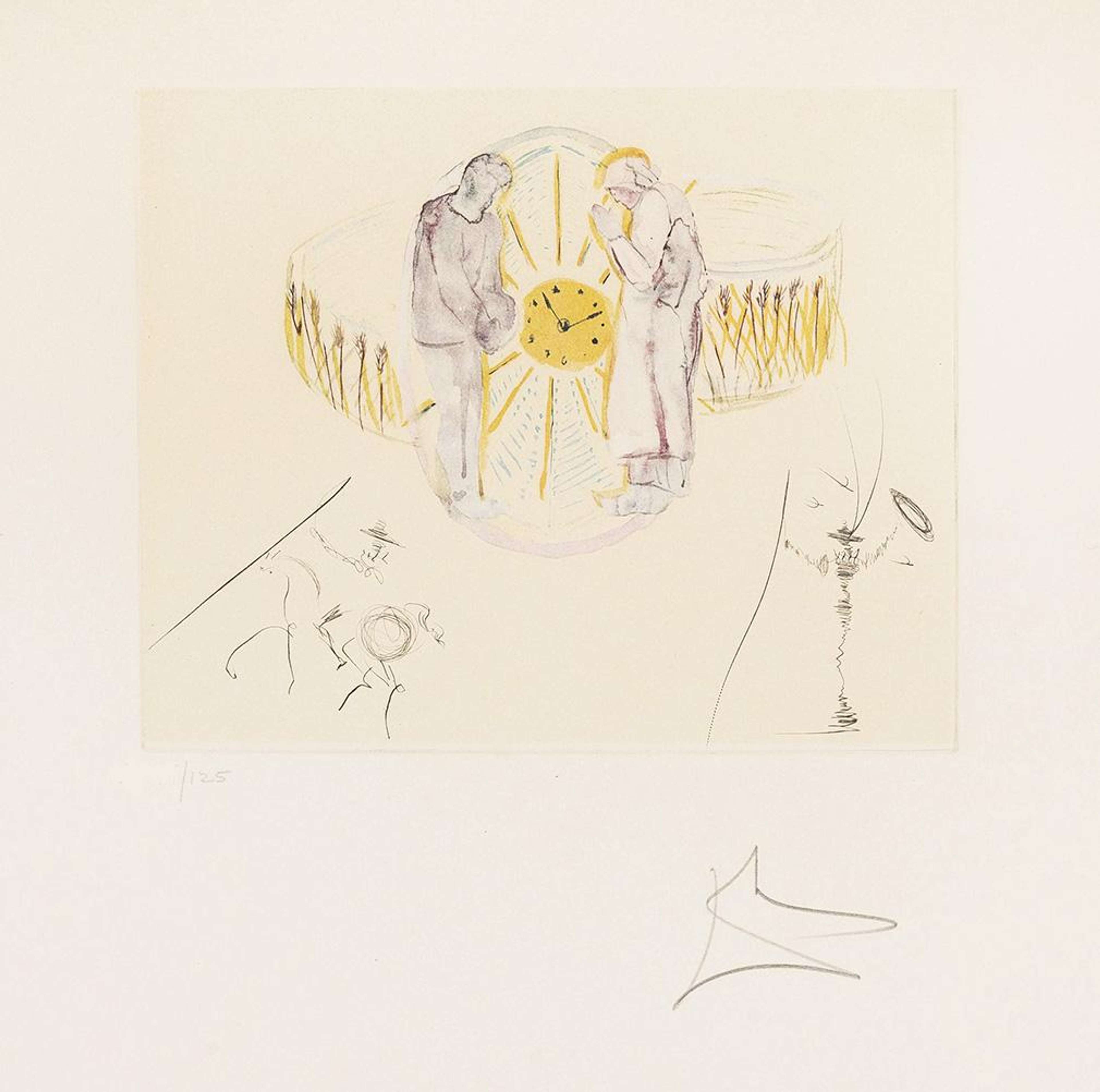 Reflections (The Cycles of Life) - Signed Print by Salvador Dali 1979 - MyArtBroker