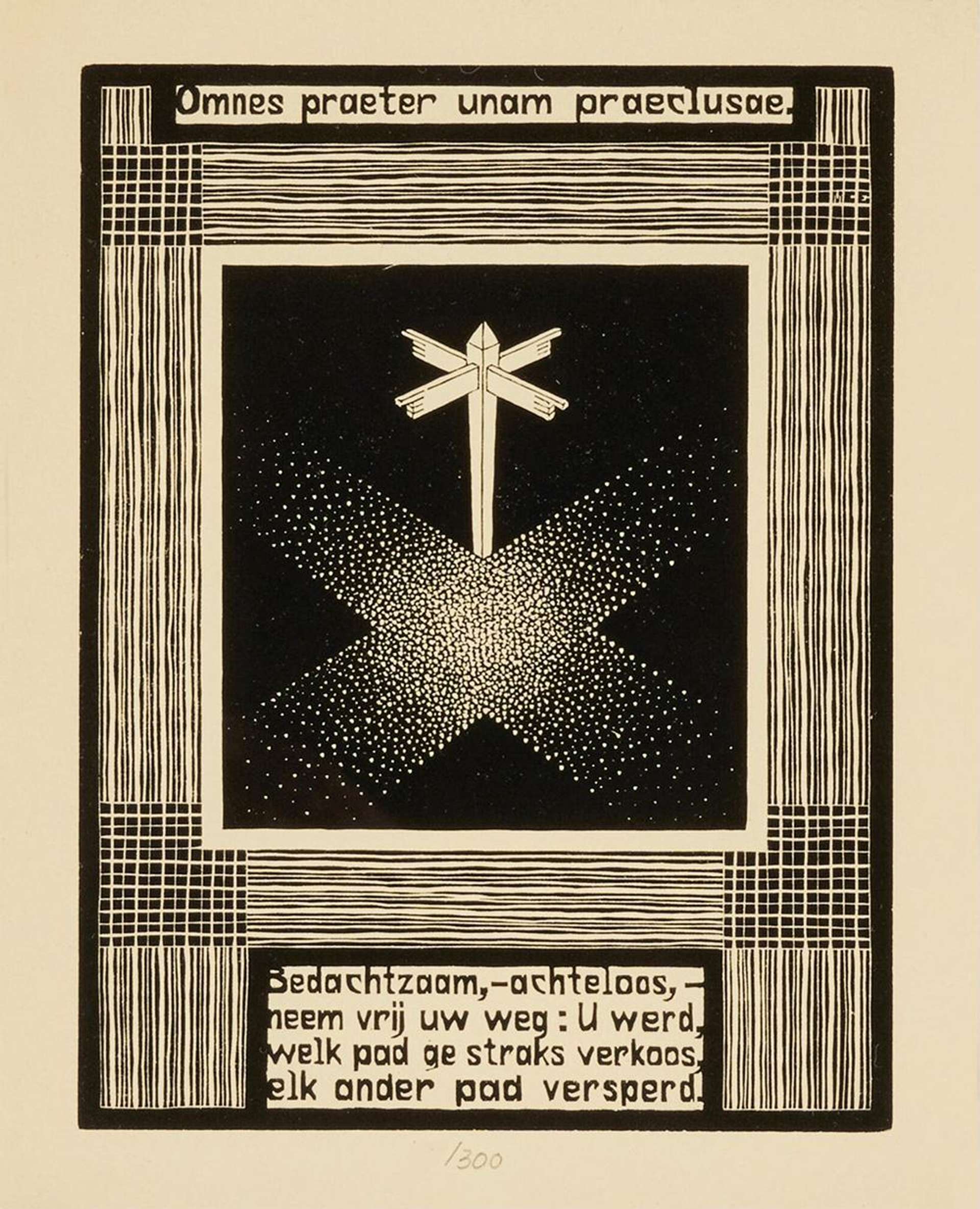 Signpost - Signed Print by M. C. Escher 1932 - MyArtBroker