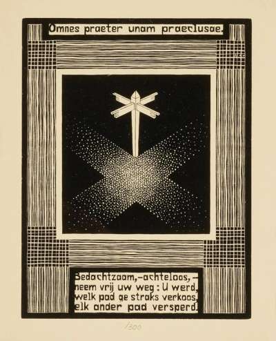 Signpost - Signed Print by M. C. Escher 1932 - MyArtBroker