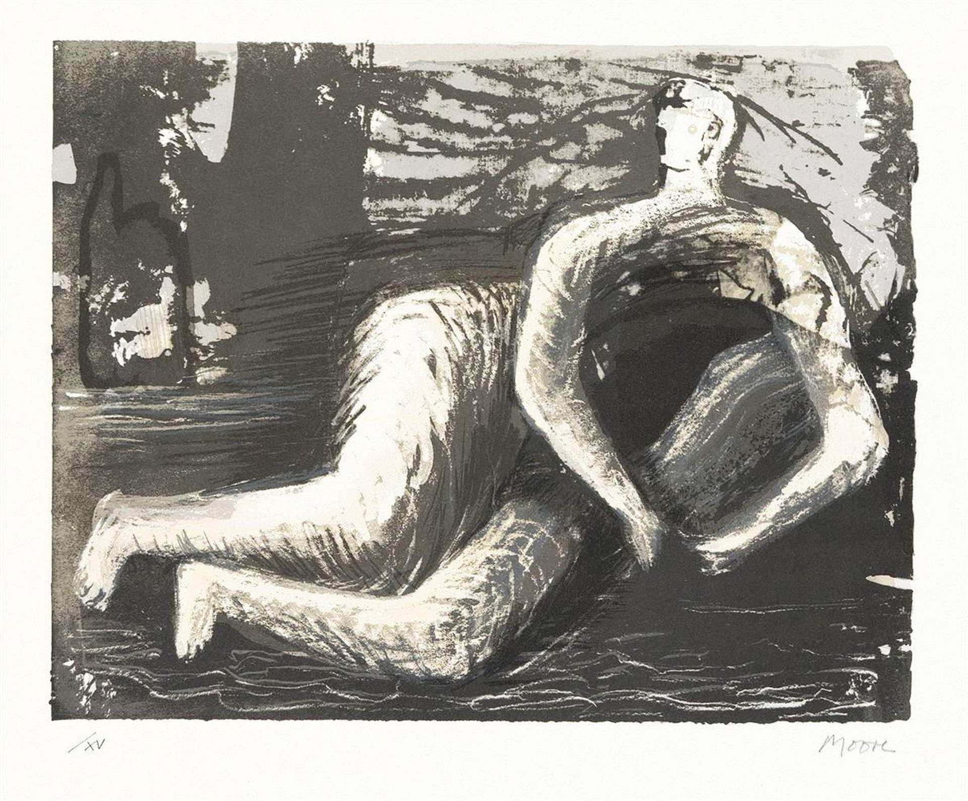 Adam - Unsigned Print by Henry Moore 1980 - MyArtBroker