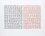 Mel Bochner: Counting (Double Over) - Signed Print