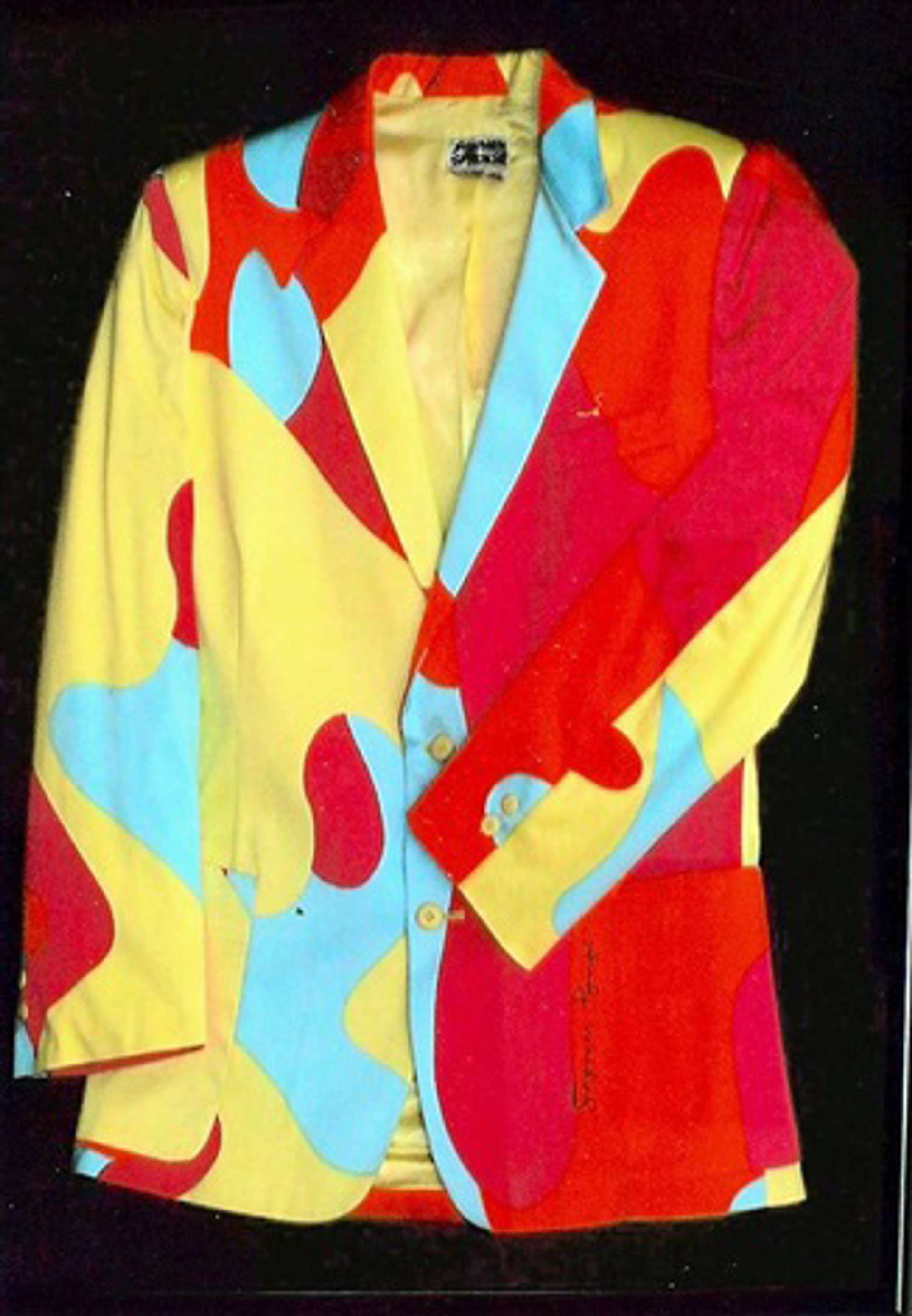 Andy Warhol Camouflage Jacket by Stephen Sprouse