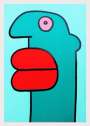 Thierry Noir: Turkish Lips - Signed Print