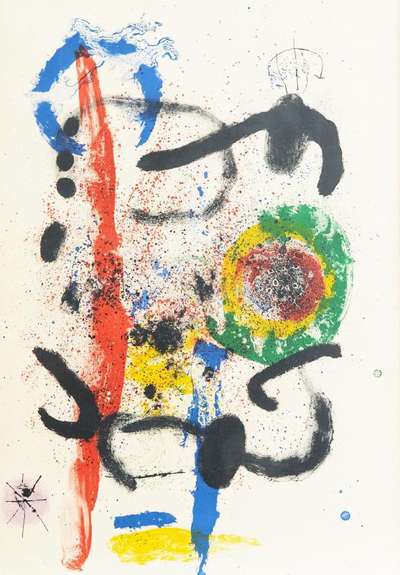 La Cascade - Signed Print by Joan Miro 1964 - MyArtBroker