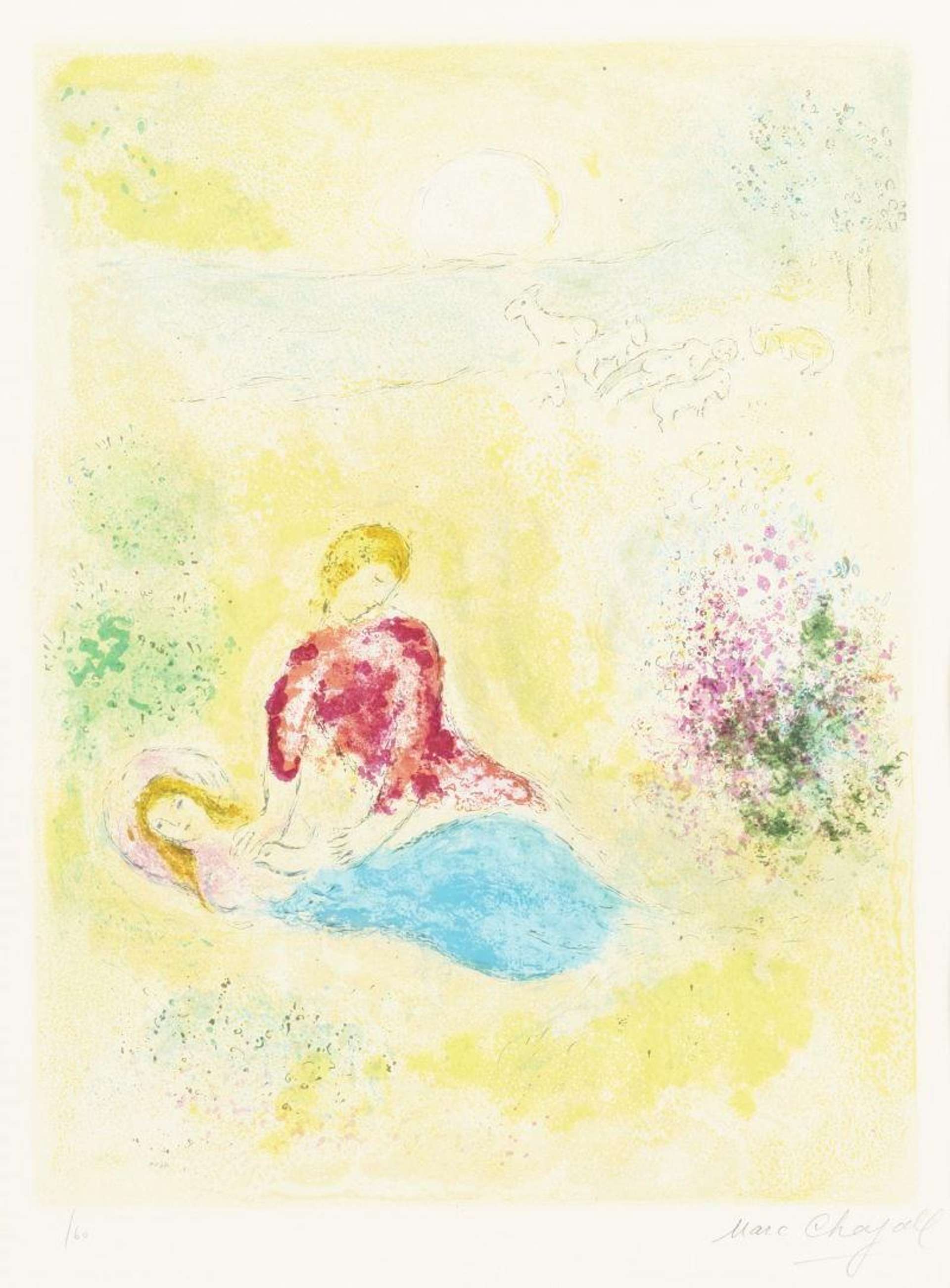 The Little Swallow - Signed Print by Marc Chagall 1960 - MyArtBroker