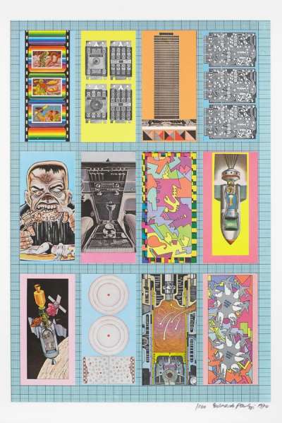 Zero Energy Experimental Pile 1 - Signed Print by Eduardo Paolozzi 1970 - MyArtBroker