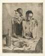 Pablo Picasso: Le Repas Frugal - Signed Print