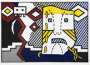 Roy Lichtenstein: American Indian Theme V - Signed Print