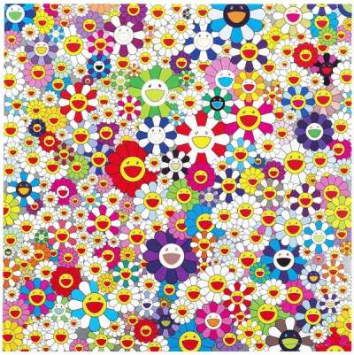 If I Could Reach That Field Of Flowers I Would Die Happy - Signed Print by Takashi Murakami 2010 - MyArtBroker