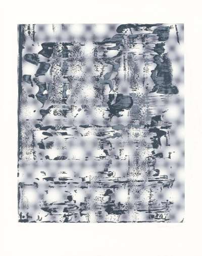 Gerhard Richter: Graphite - Signed Print