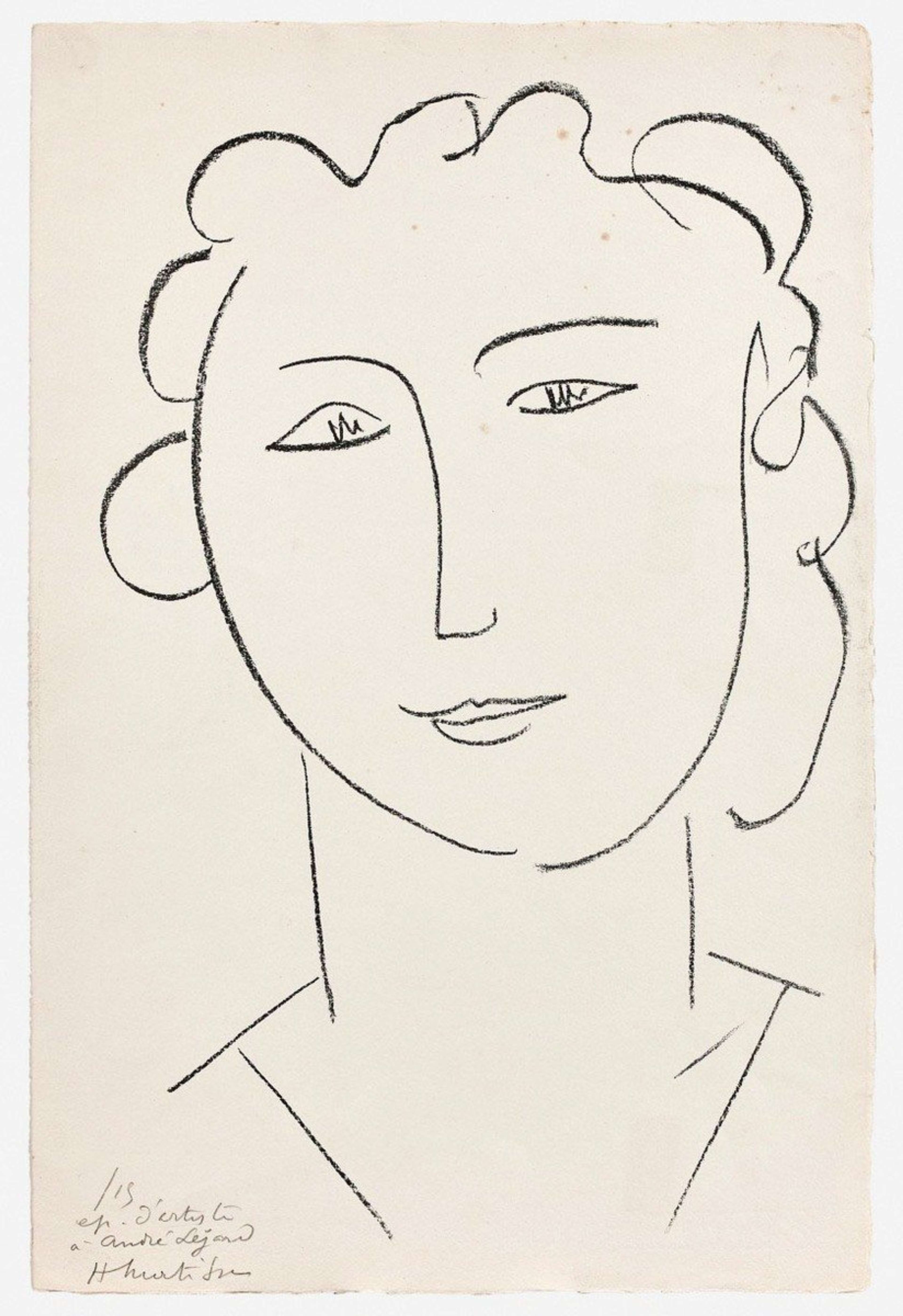 Marguerite - undefined by Henri Matisse 1945 - MyArtBroker